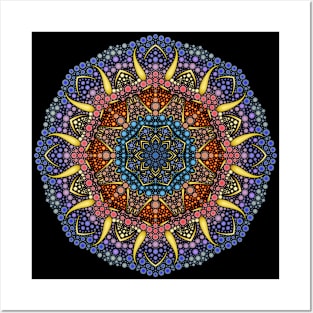 Dot Mandala Posters and Art